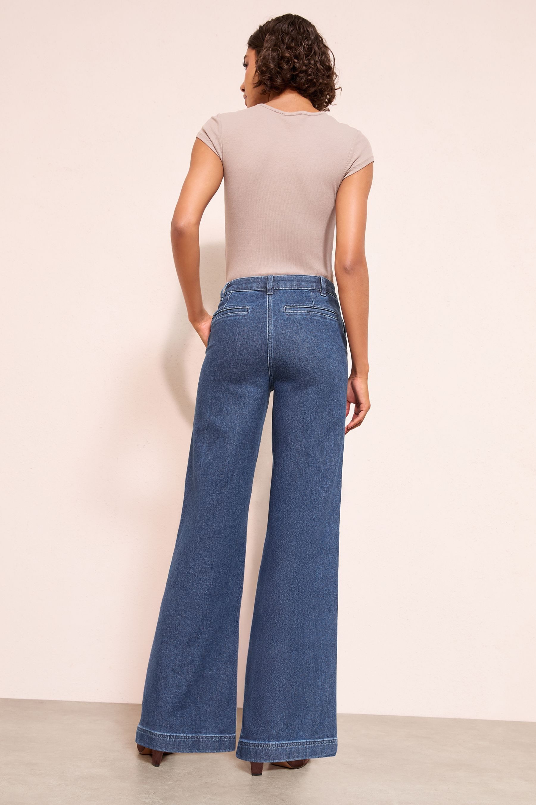 Friends Like These Weite Jeans Friends Like These Hose mit weitem Bein, Regular (1-tlg)