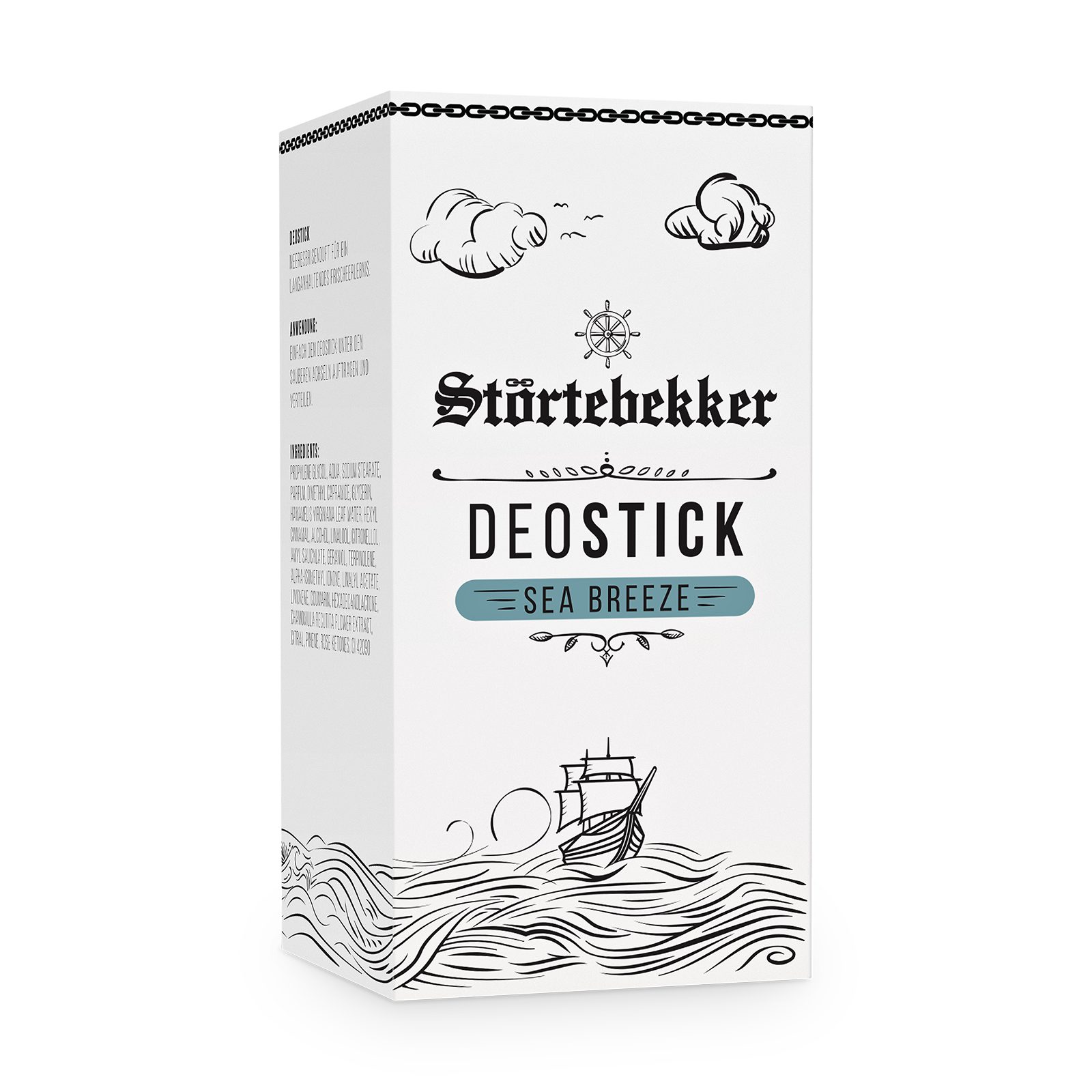Störtebekker Deo-Stift für langanhaltende Frische, zuverlässiger Schutz, verleiht angenehme Frische