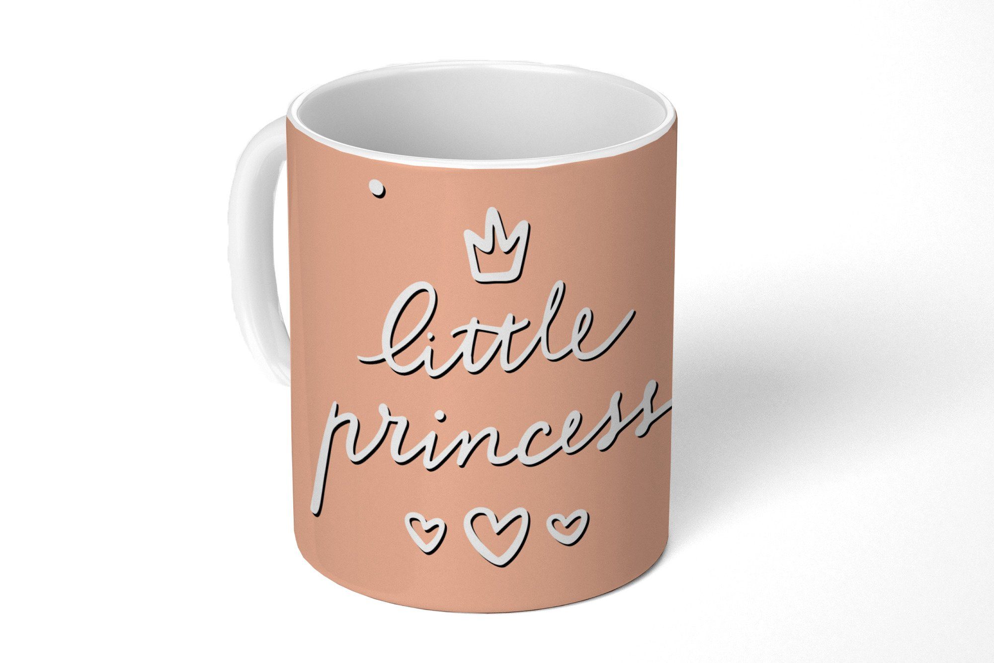MuchoWow Tasse »Zitate Sprichwörter Kleine Prinzessin Kinder