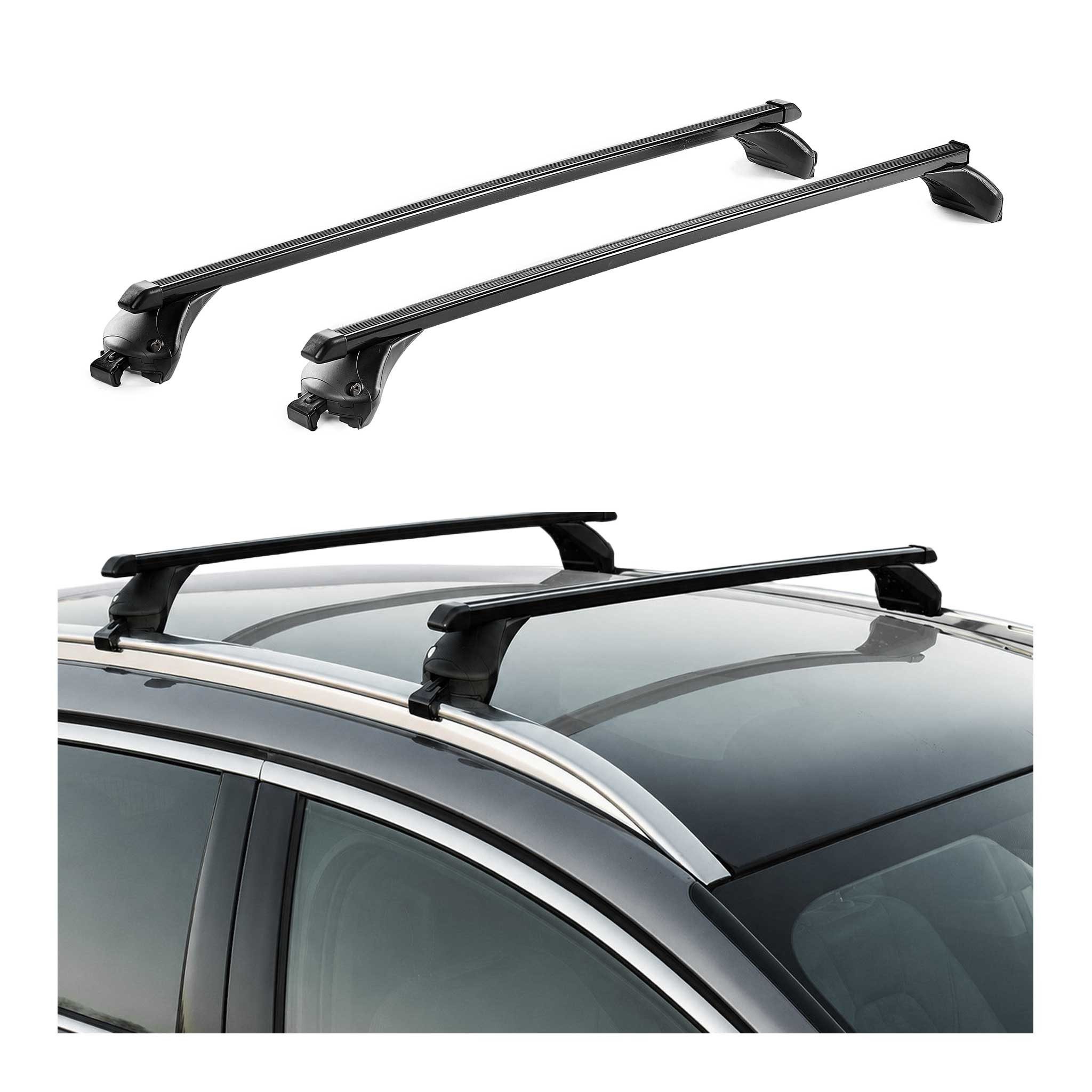OMAC Dachträger Quick Dachträger für Nissan Qashqai J12 2021-2026 Stahl Schwarz 2x (2-St)
