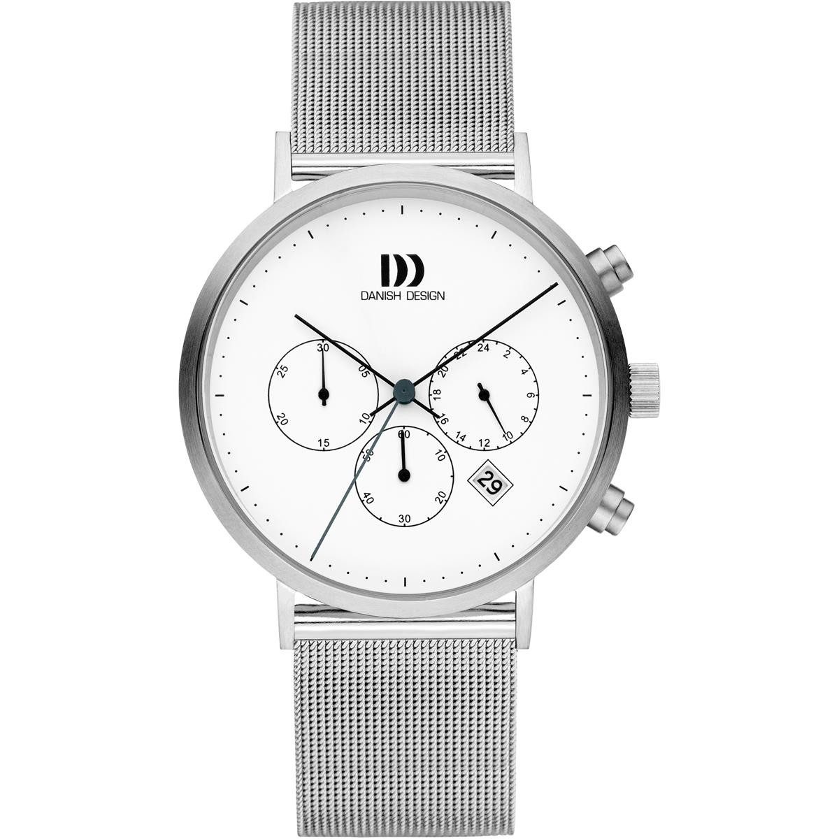 Danish Design Quarzuhr Danish Design Herrenuhr IQ62Q1245 mit Milanaiseband (3314612), (1-tlg)