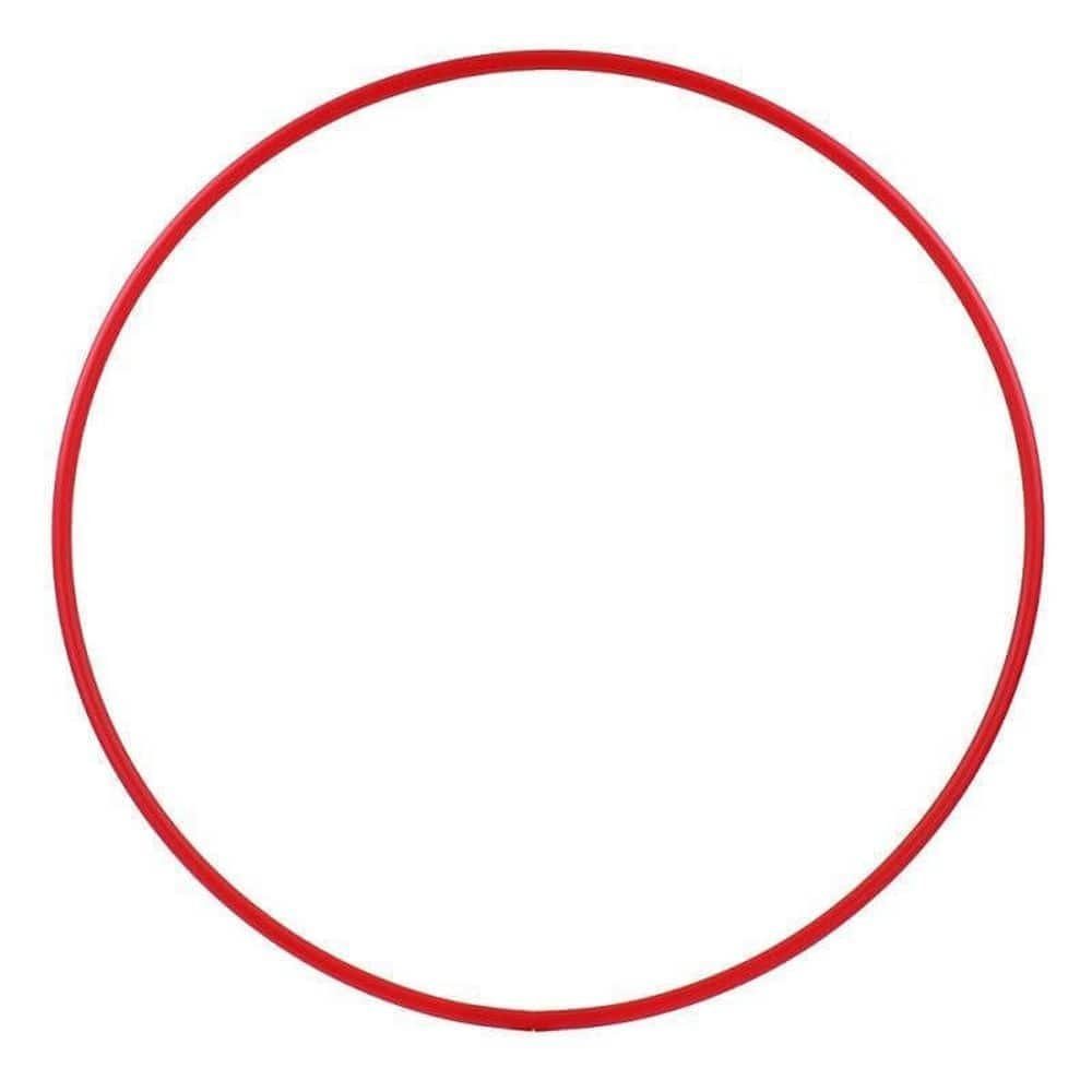 Hula-Hoop-Reifen Hula Hoop Reifen für Kinder, Durchmesser 80cm in rot