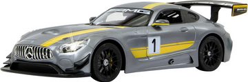 Jamara RC-Auto Deluxe Cars, Mercedes-AMG GT3 Performance, 1:14, grau, 2,4GHz, mit LED-Licht