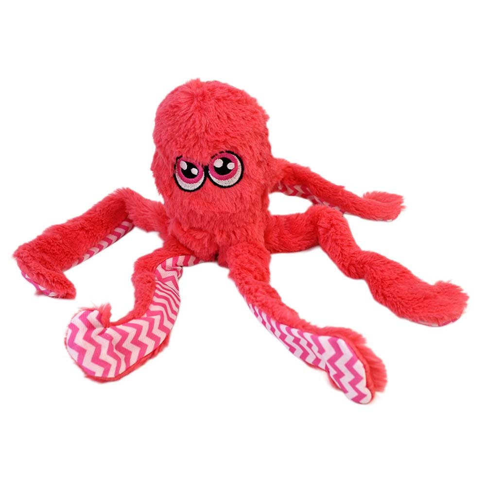 Krüger & Gregoriades Kuscheltier Plüsch Krake pink "Constantin" - ca. 40 cm (1-St)