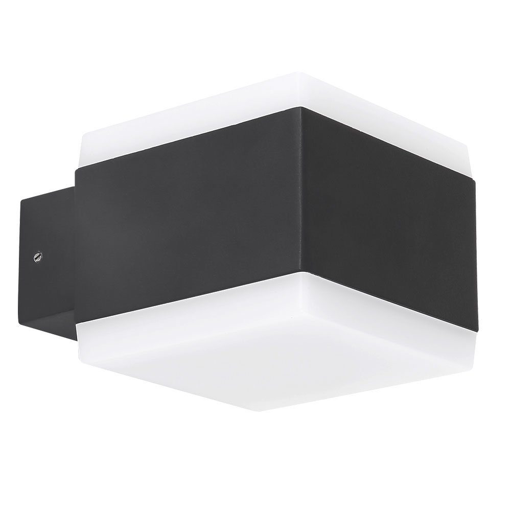 GLOBO LIGHTING LED Wandstrahler, Leuchtmittel inklusive, Kaltweiß, Warmweiß, Neutralweiß, Tageslichtweiß, Farbwechsel, Smart RGB LED Wand Lampe Leuchte App Alexa Dimmbar Farben Fixierbar