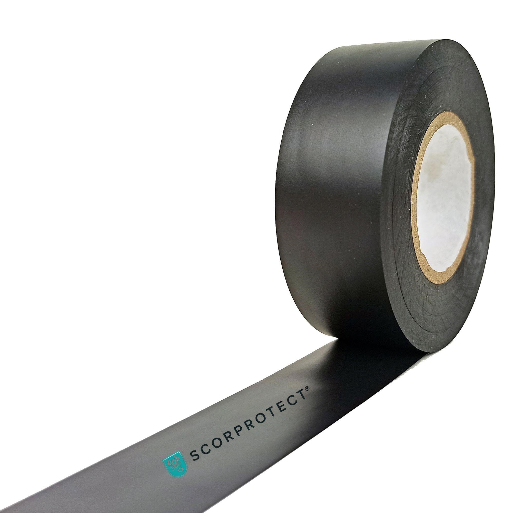 Scorprotect® Klebeband Scorprotect ® PVC Klebeband schwarz 19 mm x 25 m