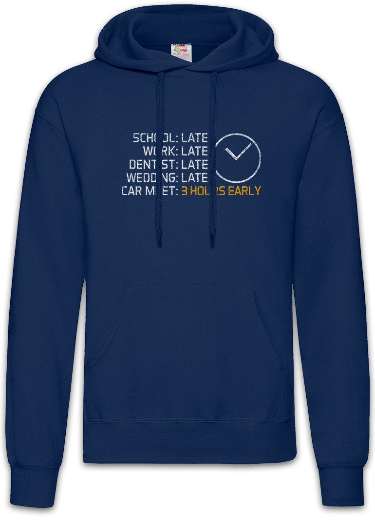 Hoodie Car Meet Herren Hoodie Race Rally Car Auto Driver Racer Biker Petrol