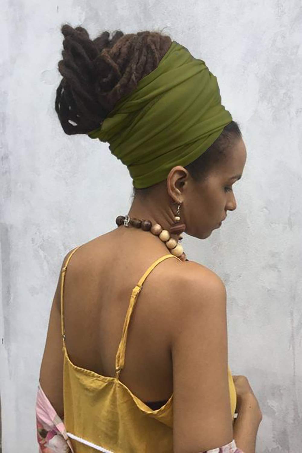 Coonoor Turbanmütze Afrikanischer Damen Geflecht Kopfbedeckung günstig online kaufen