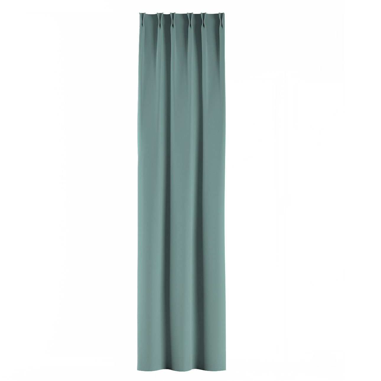 2-er cm, mintgrün Vorhang 100 70 Velvet, Falten flämischen Dekoria Vorhang mit x