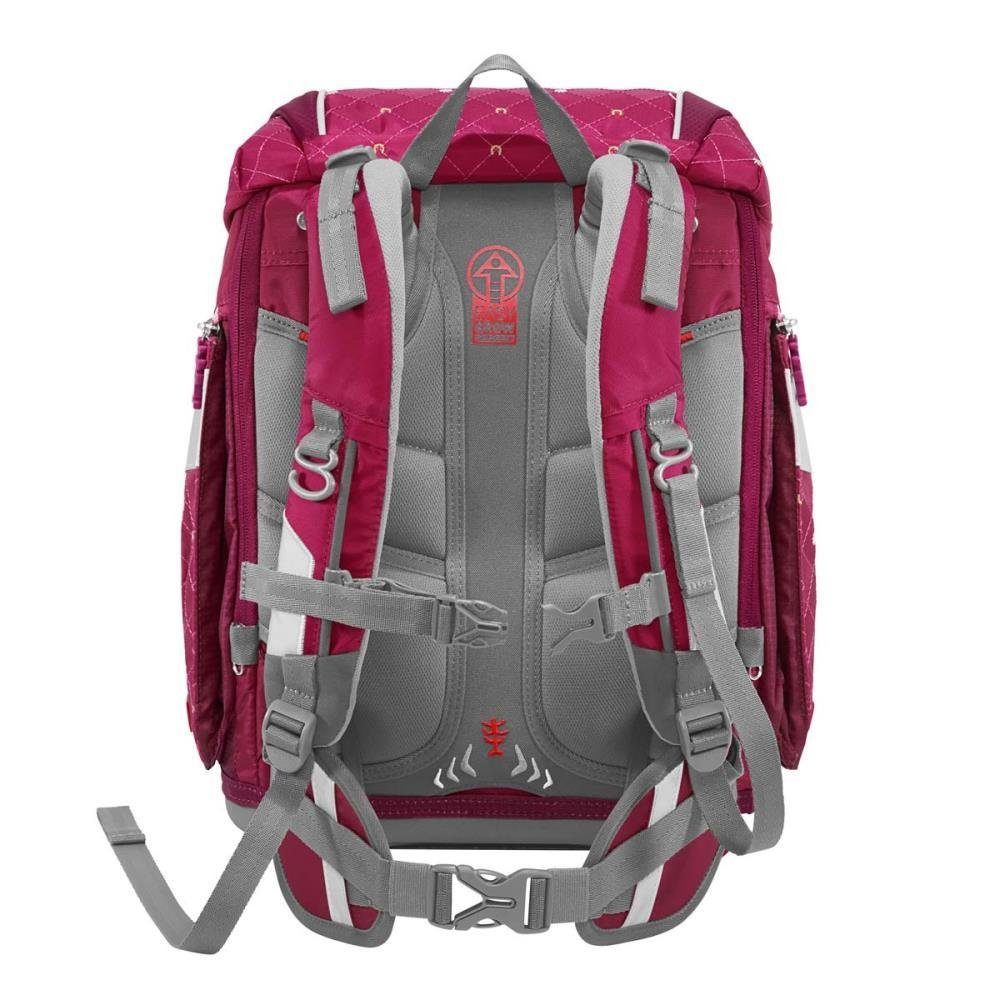 Step by Step Schulrucksack 2in1 Plus (6tlg., inkl. Federmäppchen, Schlamperrolle, Sportbeutel, Magic Mags, S)