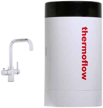 Thermoflow Untertisch-Trinkwassersystem Thermoflow 100E, für kochendes Wasser, Komplett-Set, 2-tlg., mit Armatur und 5 Liter Boiler