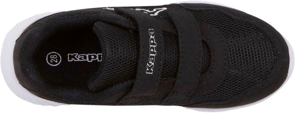 Sneaker schwarz Kappa mit Klettverschluss