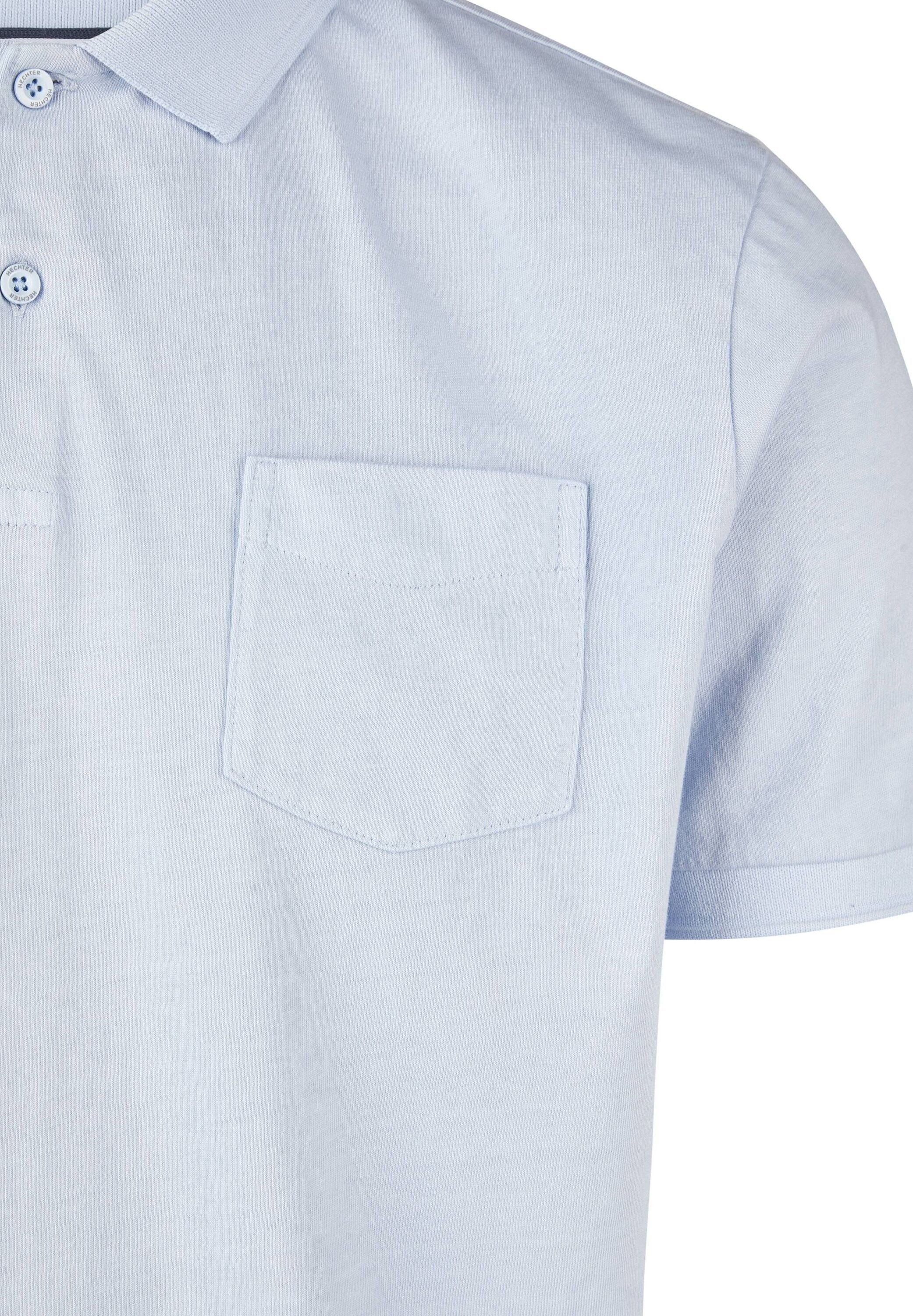 HECHTER PARIS Poloshirt (1-tlg) Weicher Single Jersey