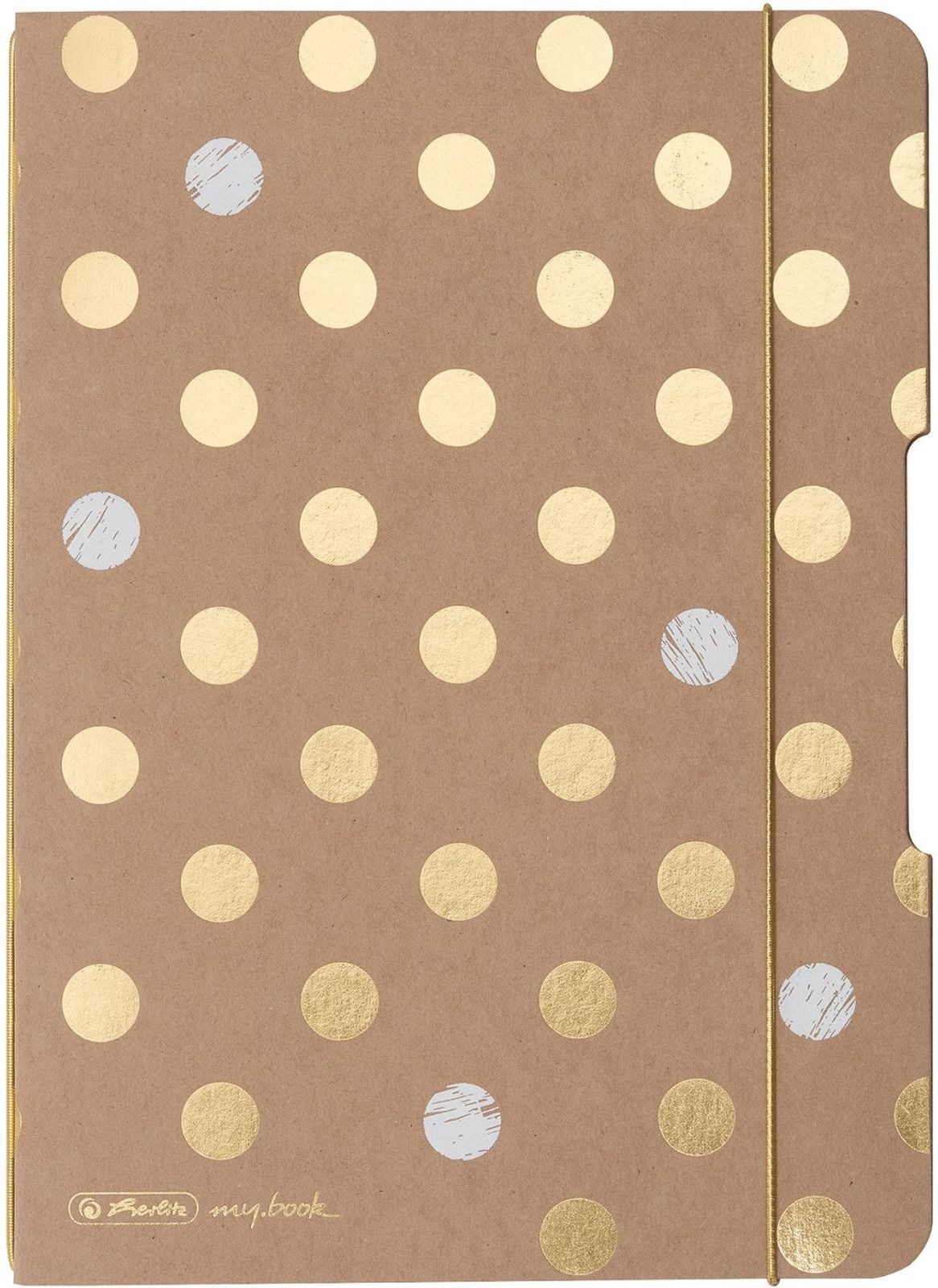 Herlitz Notizbuch Notizheft flex PP A5 40 Blatt punktiert Pure Glam