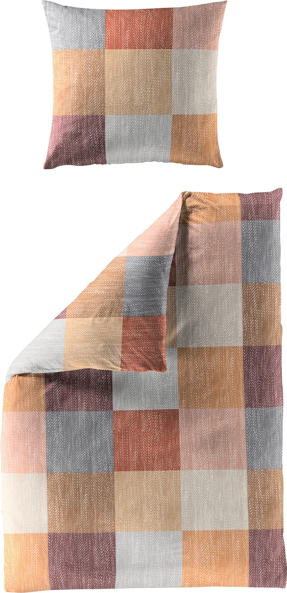 BIERBAUM Bettwäsche Bettwäsche, Renforcé, Karo günstig online kaufen