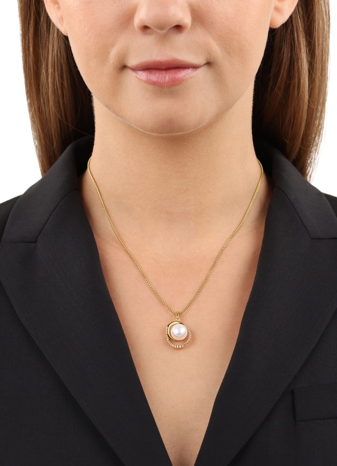 JOOP! Kette mit Anhänger 2038031, mit Z...