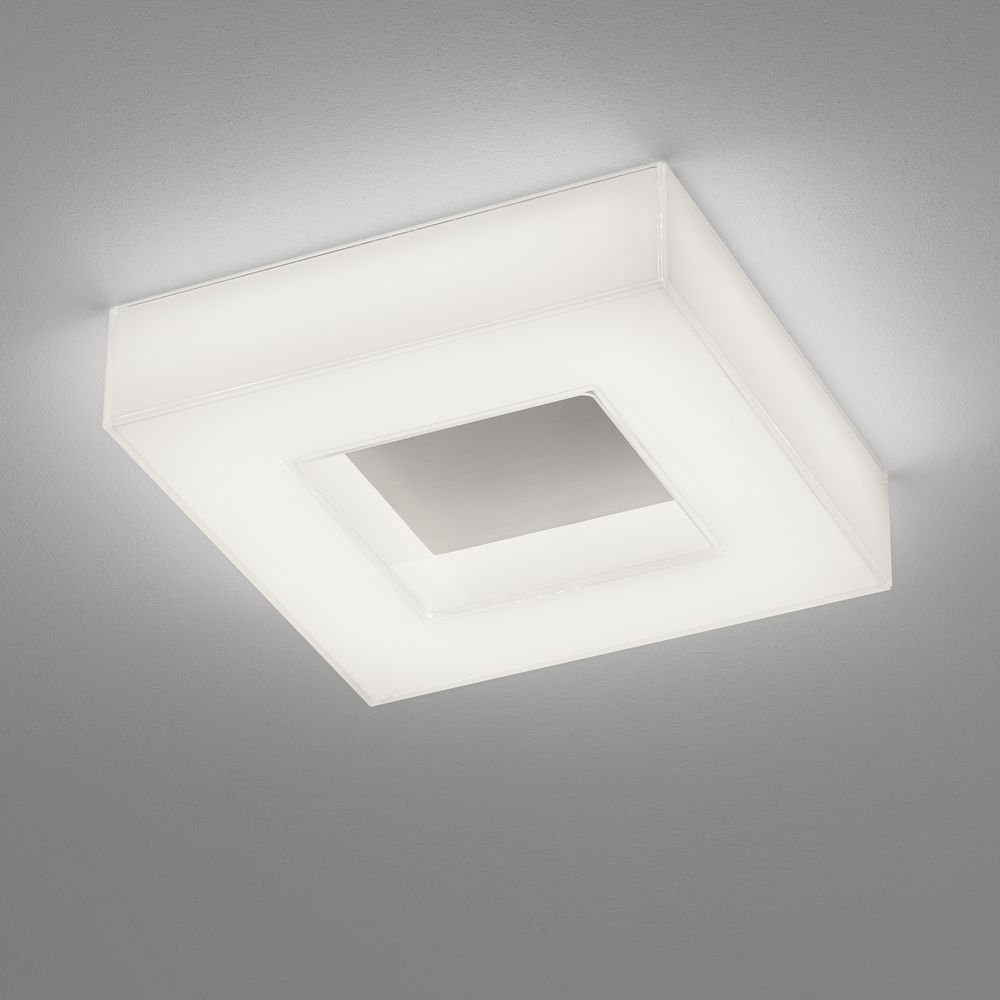 Nickel-matt Ja, Deckenlicht Deckenbeleuchtung, LED Cosi keine Angabe, Leuchtmittel LED, in click-licht Deckenleuchte und 25W Deckenlampe, fest LED 2200lm, Weiß Deckenleuchte verbaut, enthalten: warmweiss,