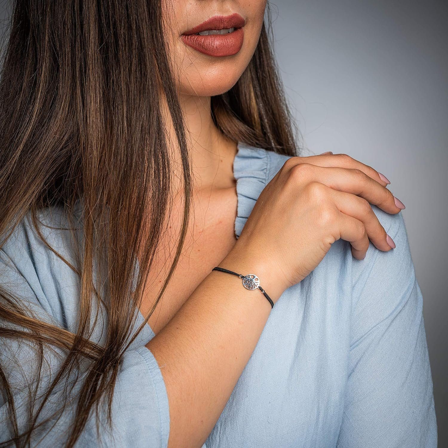 Elastisch Nami Glücksbringer, Frauen Freundschafsarmband Talisman by Stretch Armband Armband Mädchen Made