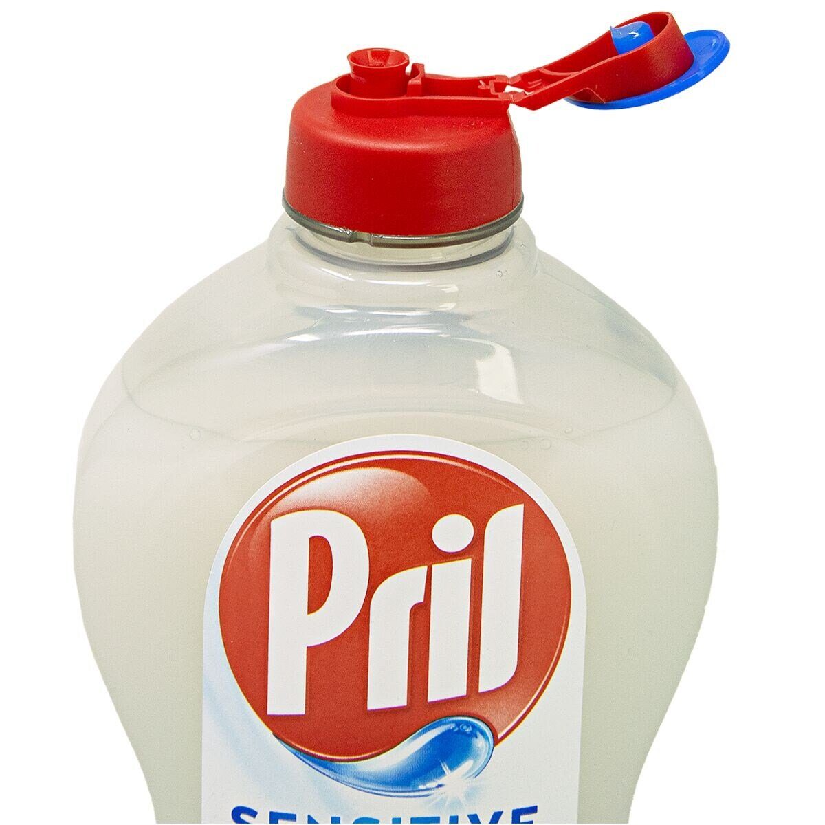 PRIL Sensitive Aloe Vera hautschonend Fettlösekraft) / (450 hohe ml, Geschirrspülmittel