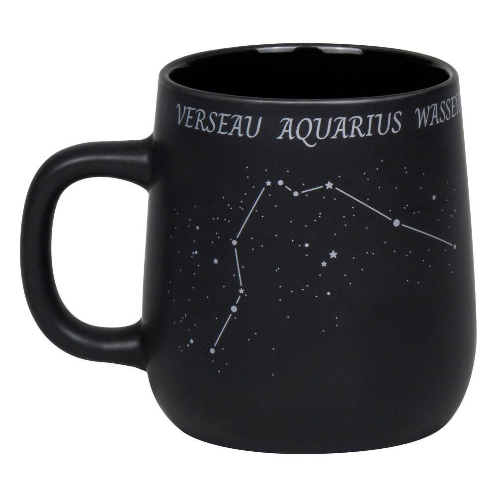Könitz Becher Sternzeichen Wassermann, 395 ml, New Bone