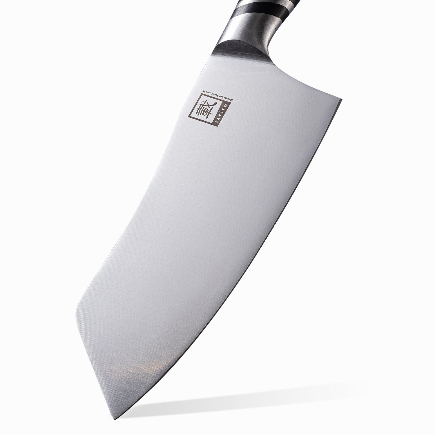 ZAYIKO Asiamesser NAMI Chai Dao Küchenmesser 18 cm Edelstahlklinge mit ABS Griff, Deutscher Edelstahl 1.4116 – Bild 5 von 5