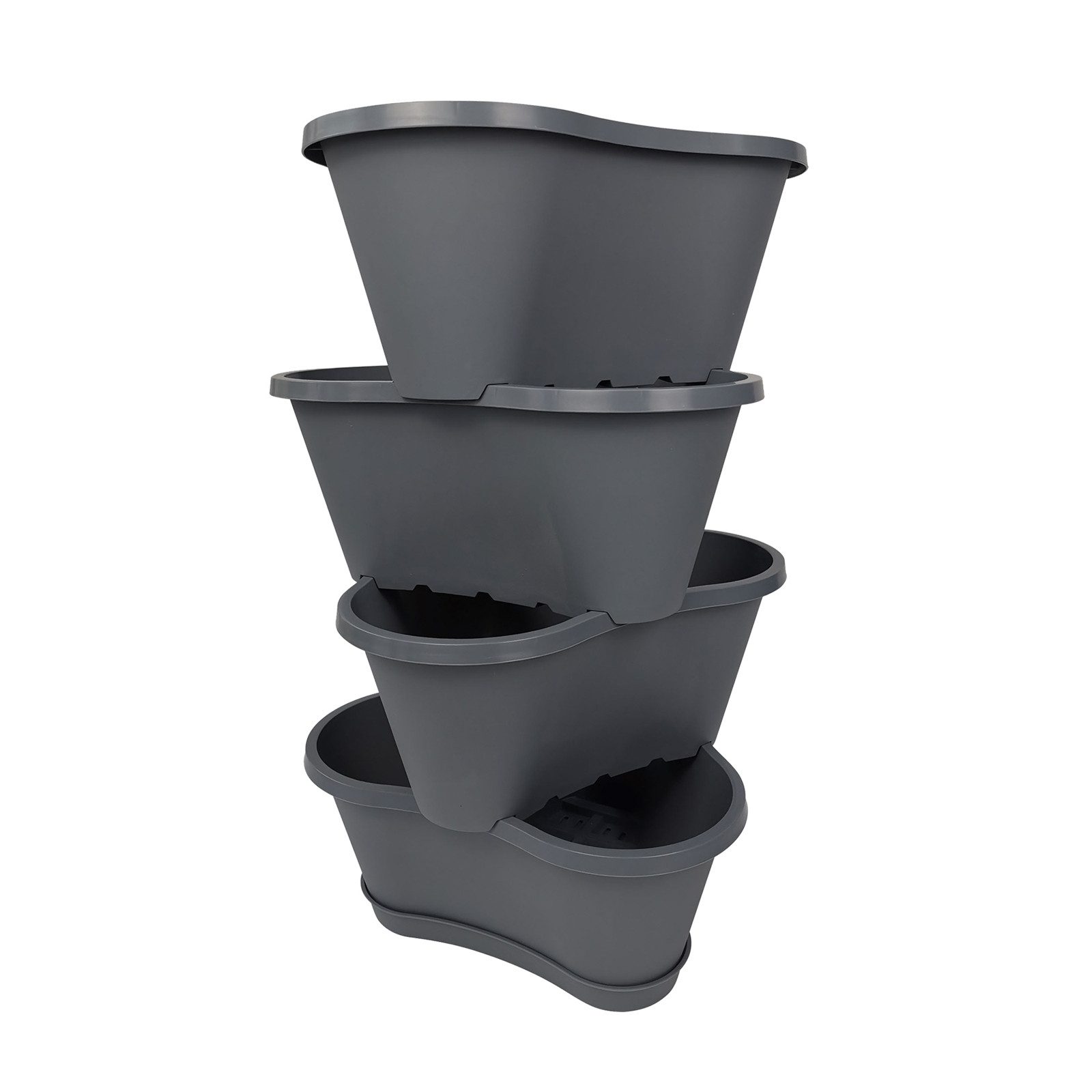 HTI-Living Pflanzkübel Pflanzturm 4 Etagen Nessa (Stück, 1 St., 1 Pflanztur günstig online kaufen