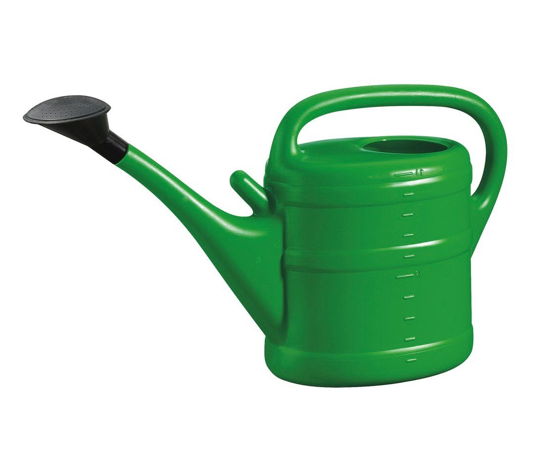 Geli Blumenkasten GELI Gießkanne mit Aufsteckvorrichtung, grün, 10 Ltr