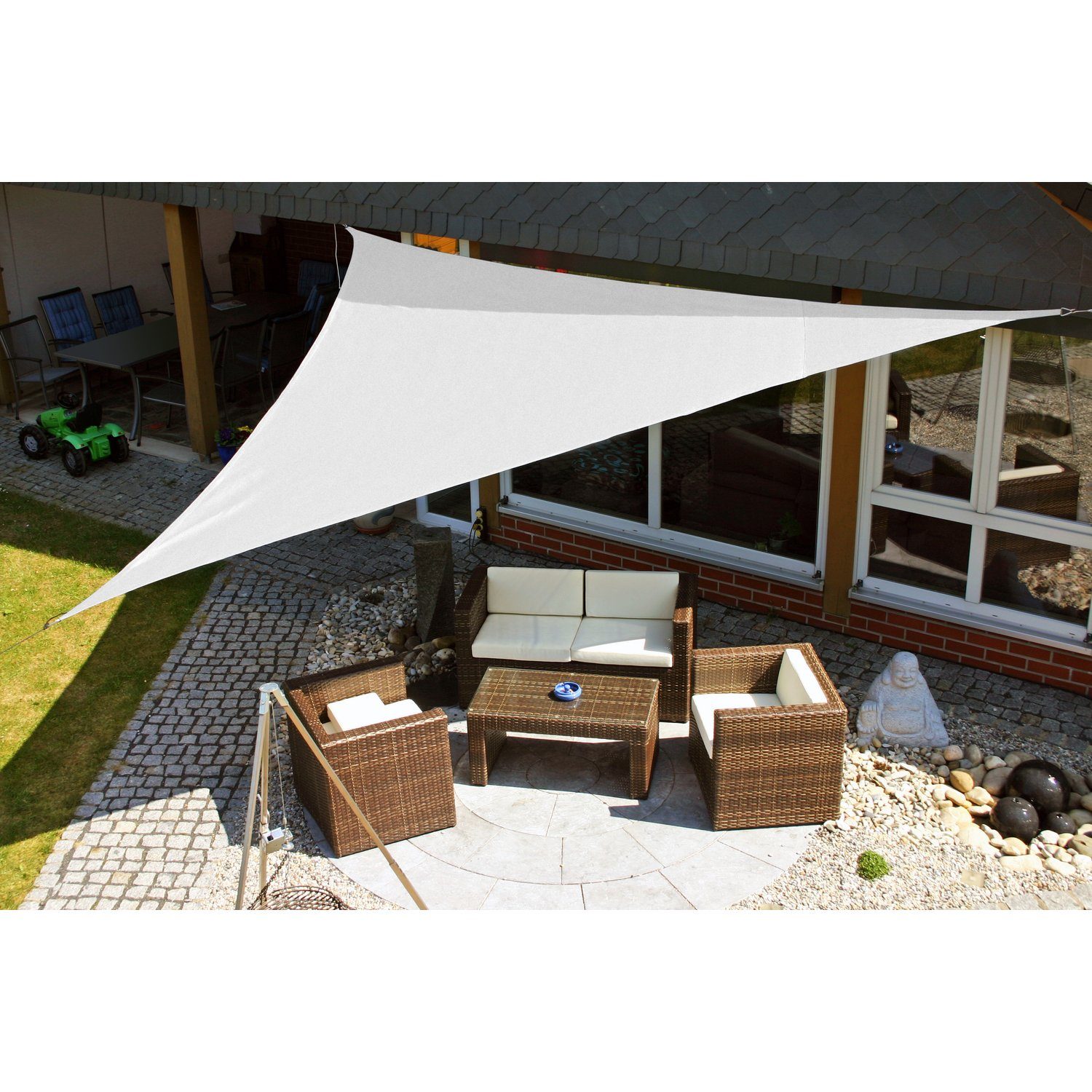 EDUPLAY Sonnensegel 5 x 5 m Dreieck