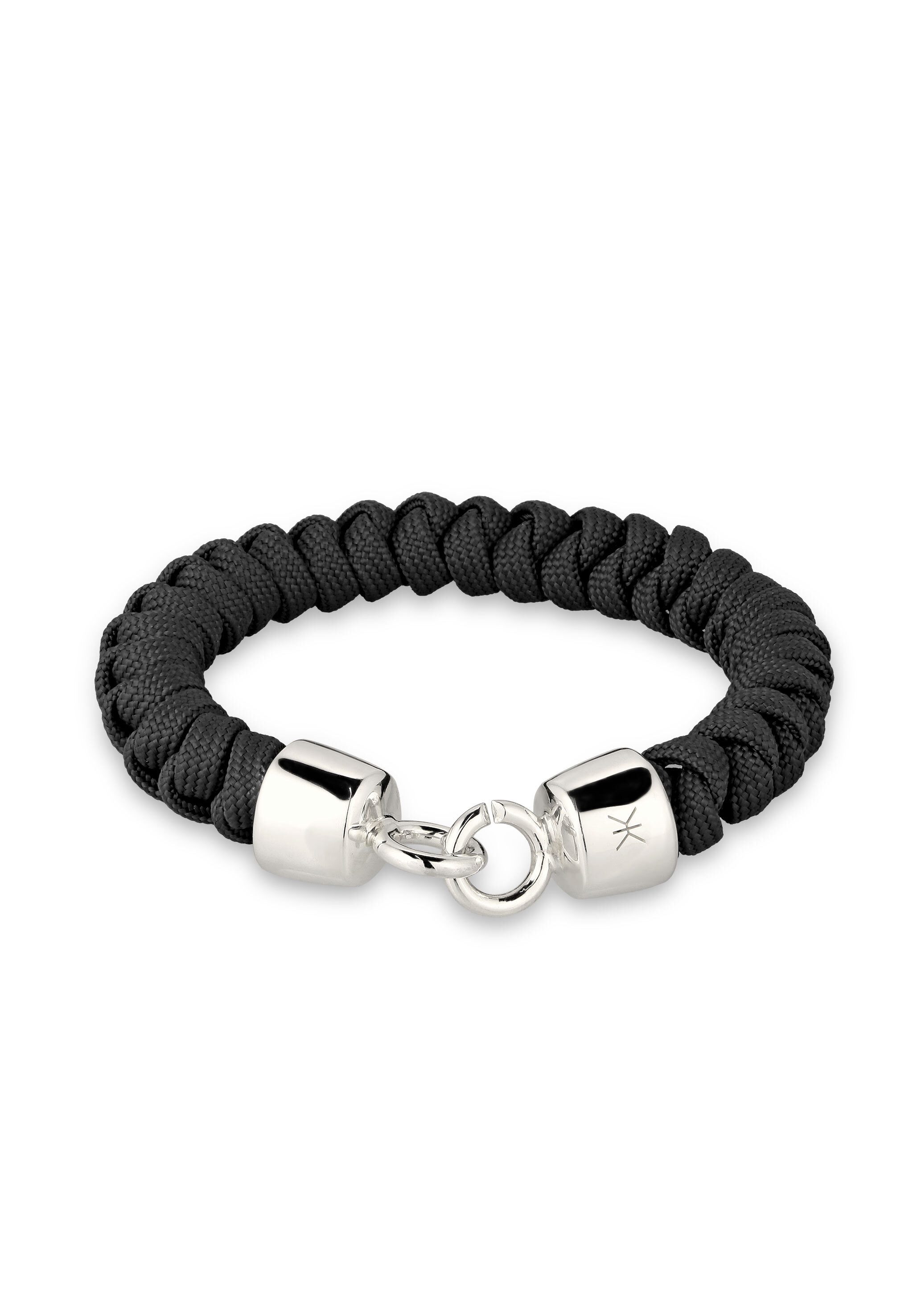 Kuzzoi Armband ohne Stein 925 Sterling Silber Herren (kein Set, 1-tlg)