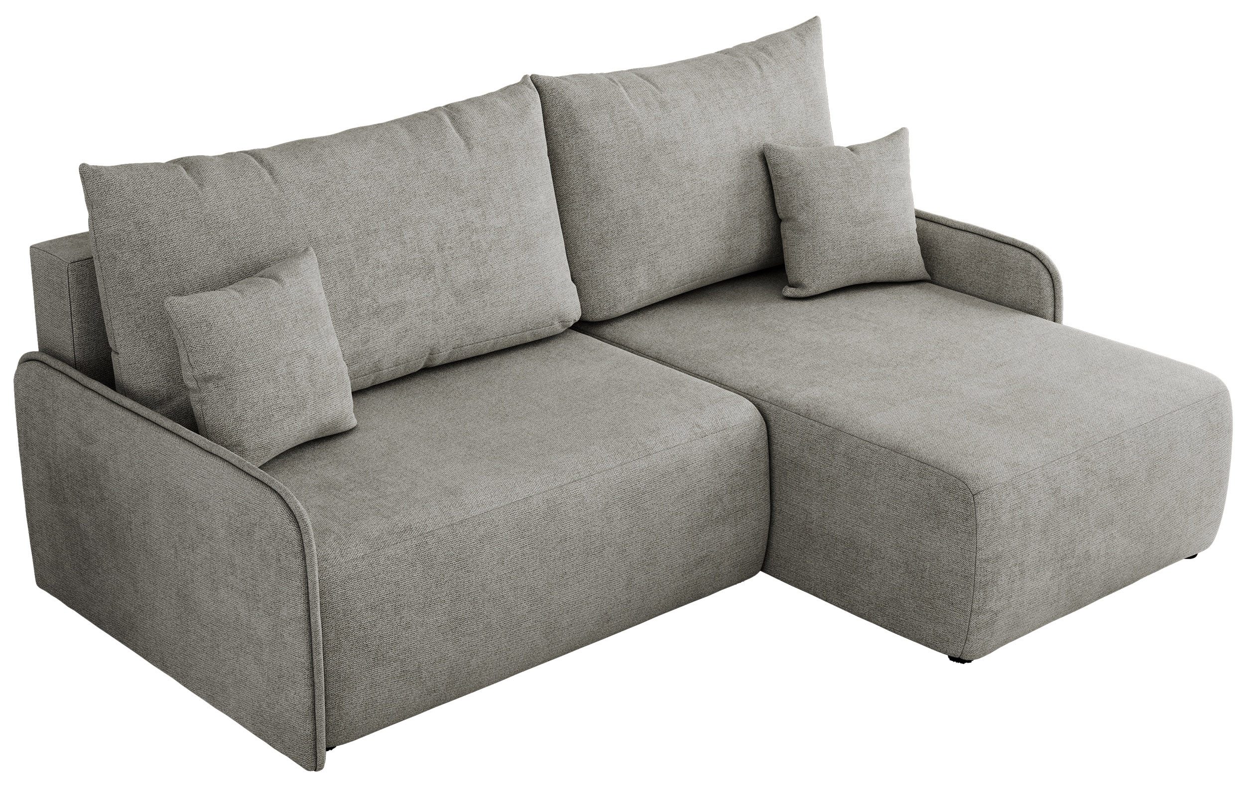 MKS MÖBEL Ecksofa ARPA L, Set, Komfortschaum, CME30-Schaum, lose Kissen, Zi günstig online kaufen