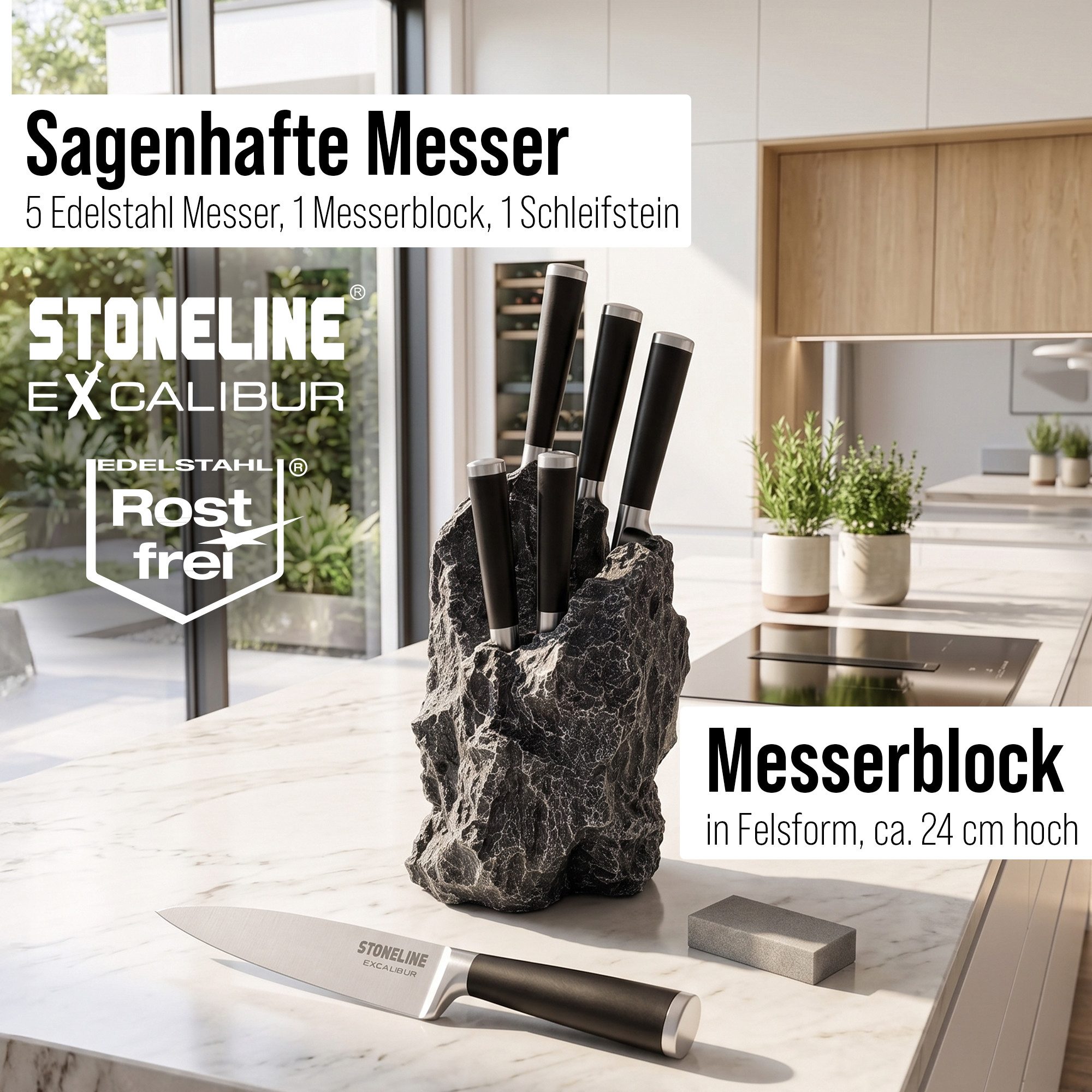 STONELINE Messer-Set (7-tlg)