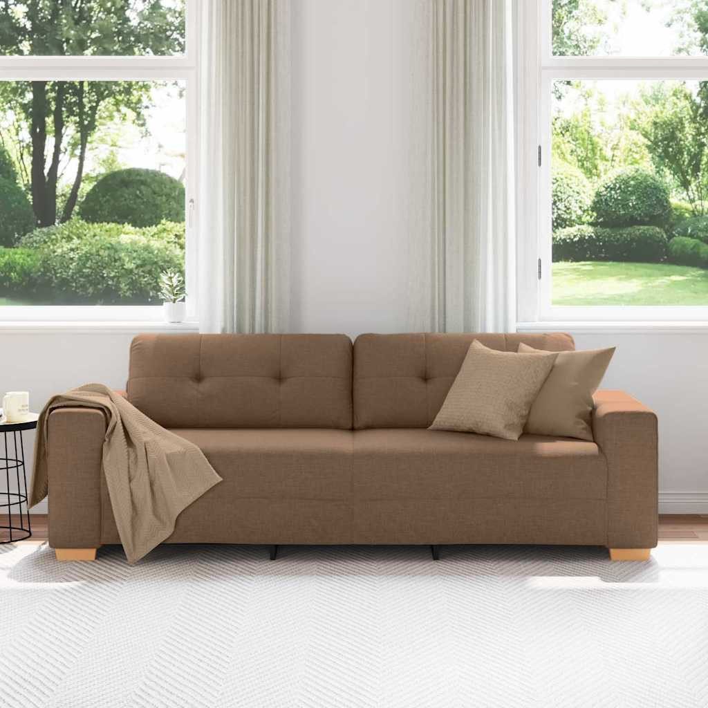 vidaXL Sofa 3-Sitzer Sofa mit Kissen günstig online kaufen