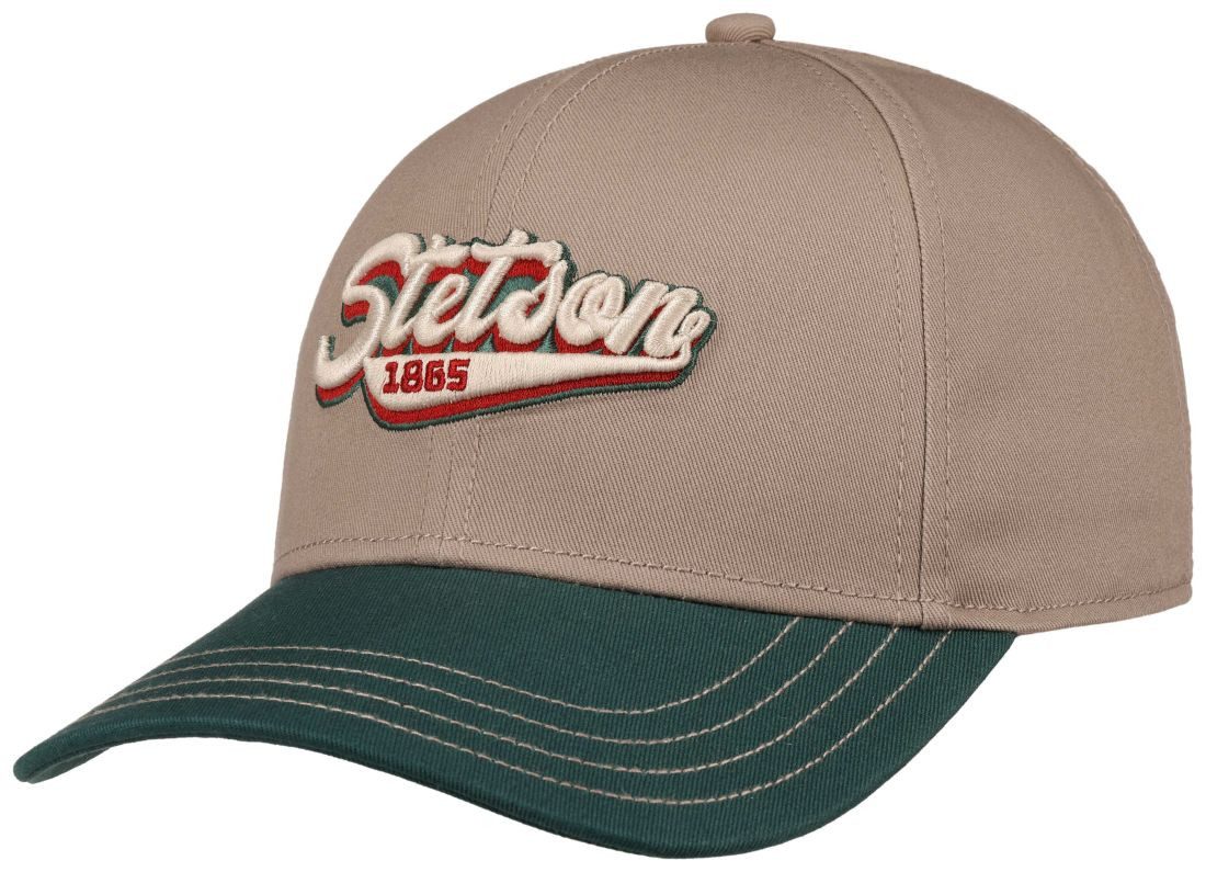 Stetson Baseball Cap Baseball Cap Rertro Stickerei mit Snapback