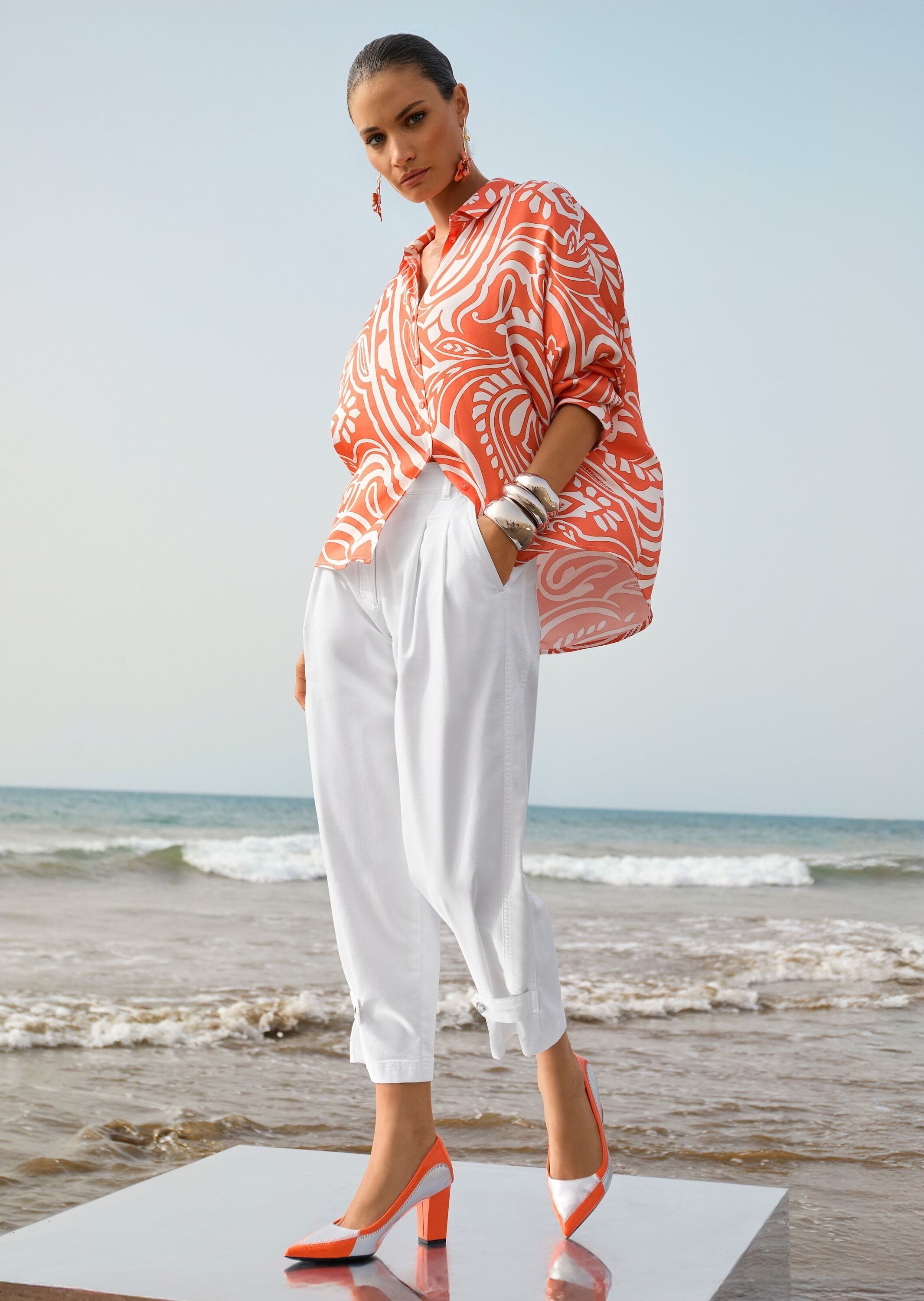 MADELEINE Gerade Jeans Weite 7/8-Jeans