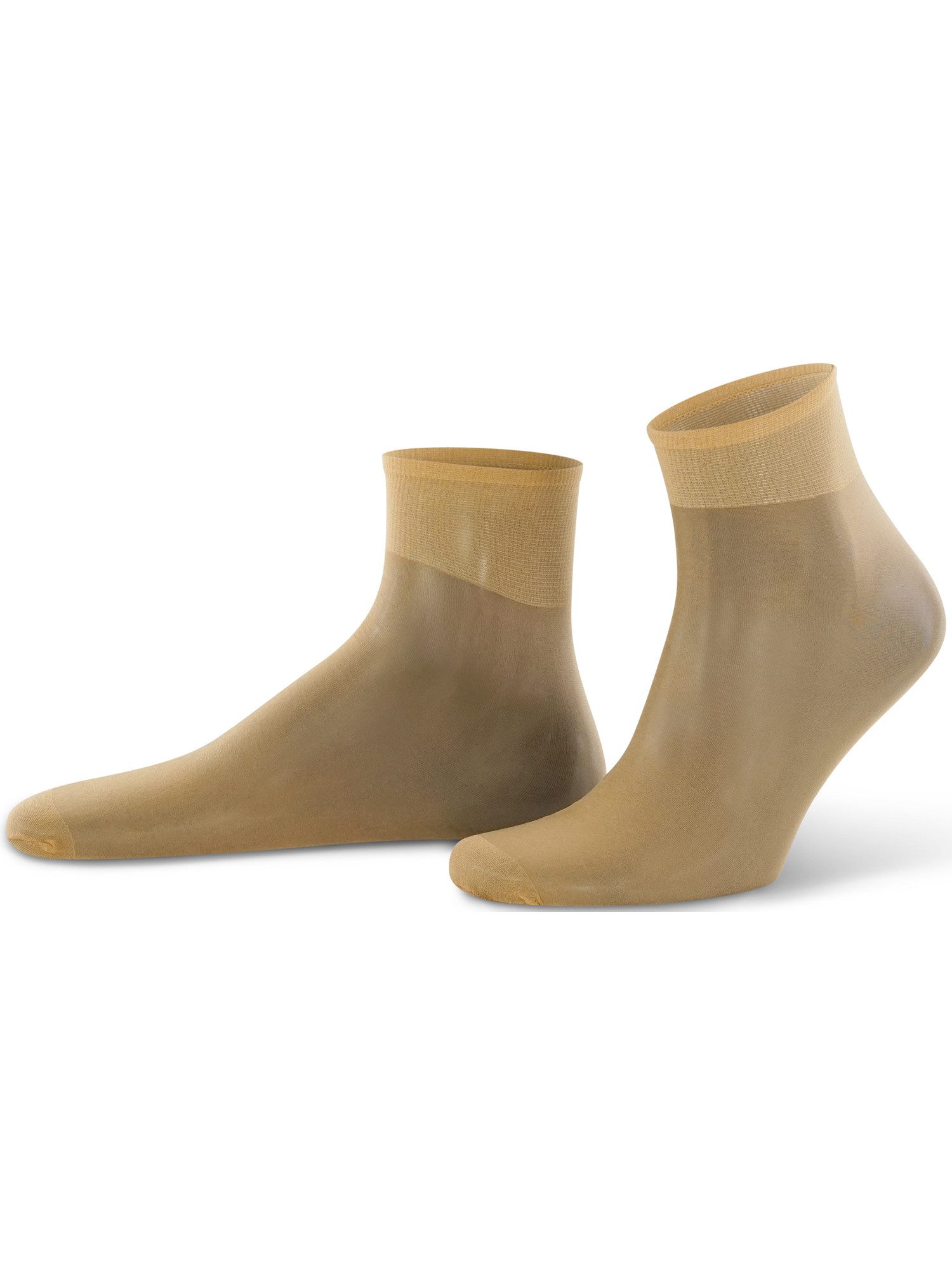 Nur Die Füßlinge Seidenfein 15 DEN Damen (1er/3er/6er/9er Pack, 1-Paar) sneaker-socken strumpf strümpfe