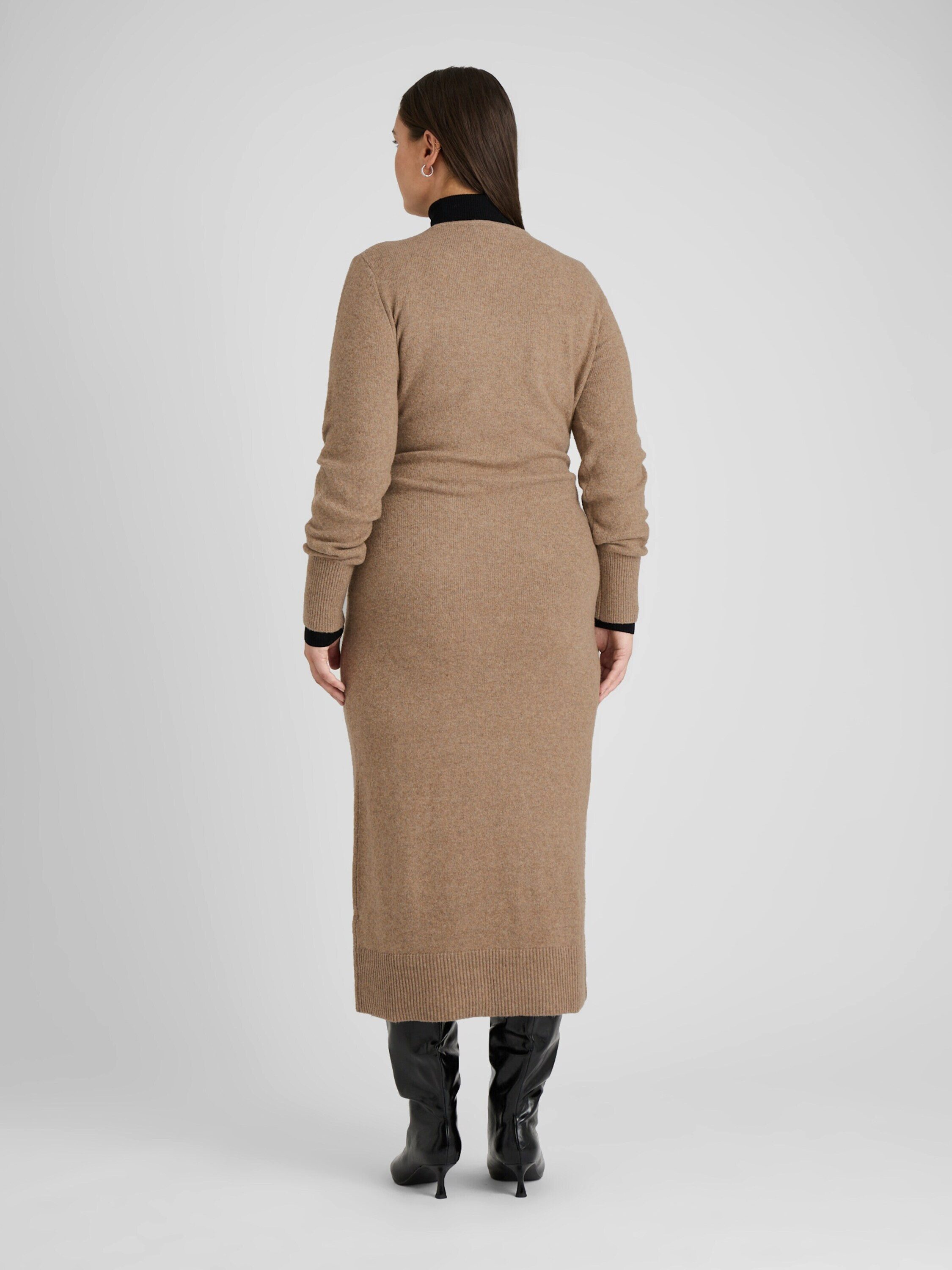 Guido Maria Kretschmer Curvy Strickkleid Deborah (1-tlg) Wickel-Design günstig online kaufen