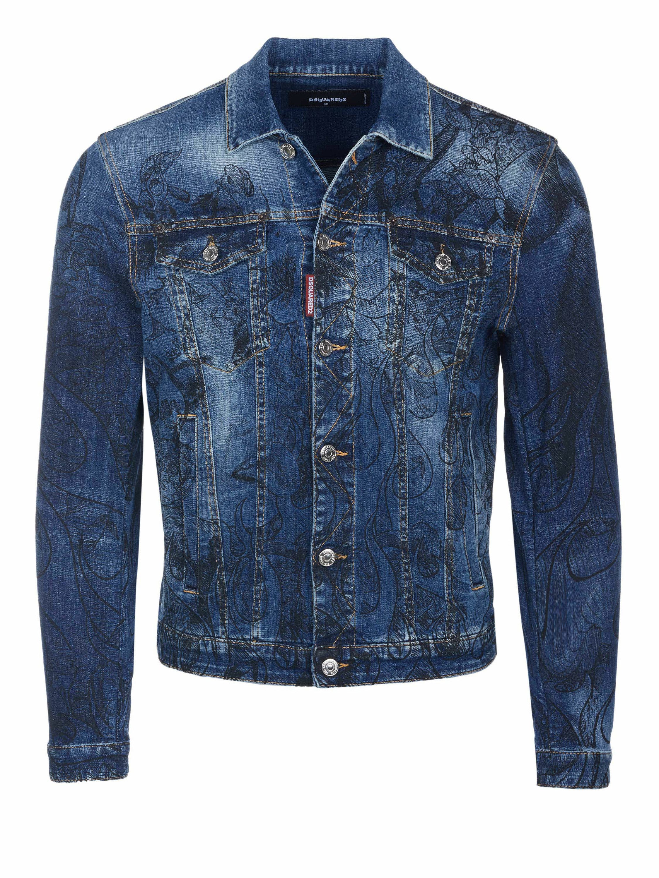 Dsquared2 Funktionsjacke Jacke für Herren (1-St)