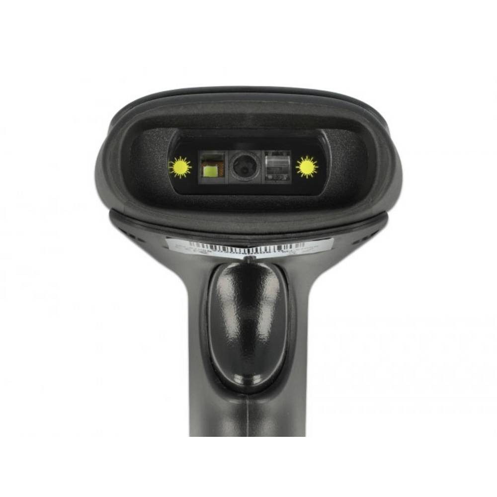 Delock 2D Barcode-Scanner Bluetooth®, Kabelgebunden 2D, 1D LED Schwarz Scanner