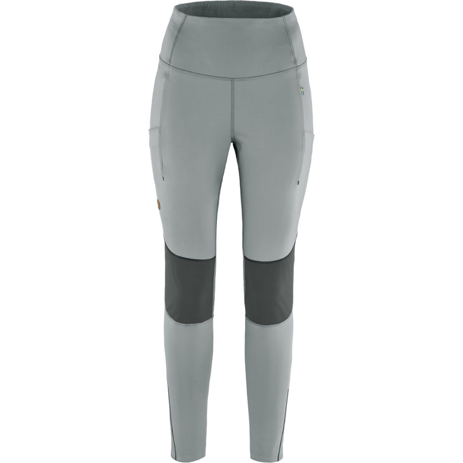 Fjällräven Leggings Fjällräven W Abisko Värm Trekking Tights Damen Flint Grey - Iron Grey