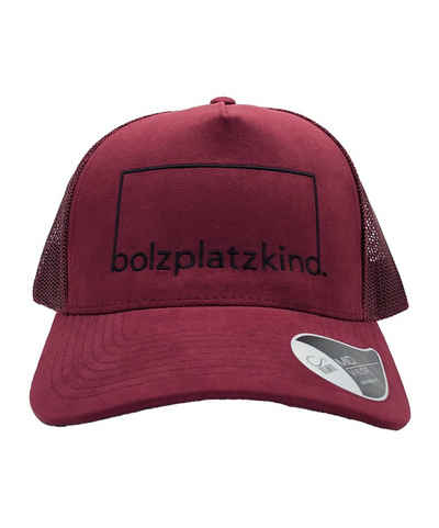Bolzplatzkind Baseball Cap Noble Cap Wein