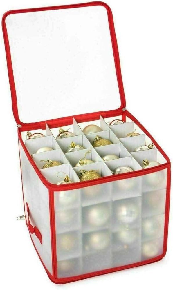 MEGAGOODS Aufbewahrungsbox Aufbewahrungsbox für Christbaumkugeln 64 günstig online kaufen