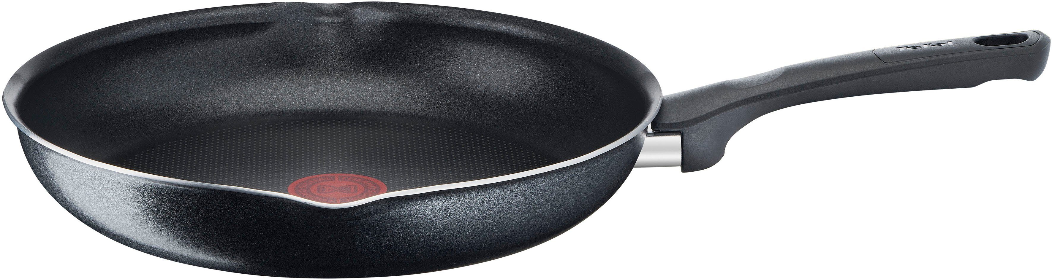 Tefal Bratpfanne Day by Day, Aluminium, Antihaftversiegelung, Thermo-Spot Temperaturanzeiger, Made In France