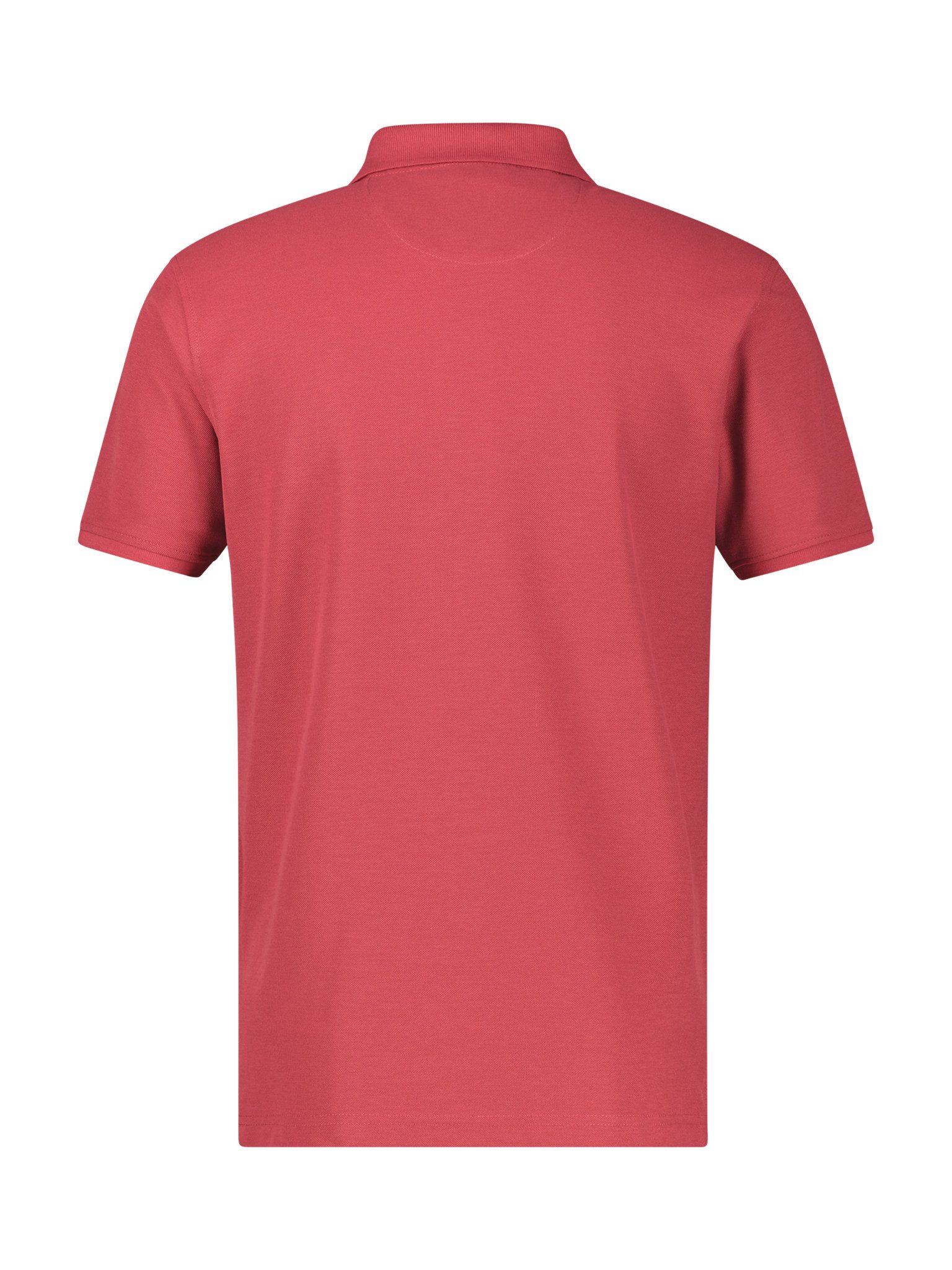 LERROS Poloshirt Sommershirt mit dezenter Stickerei auf der Brust