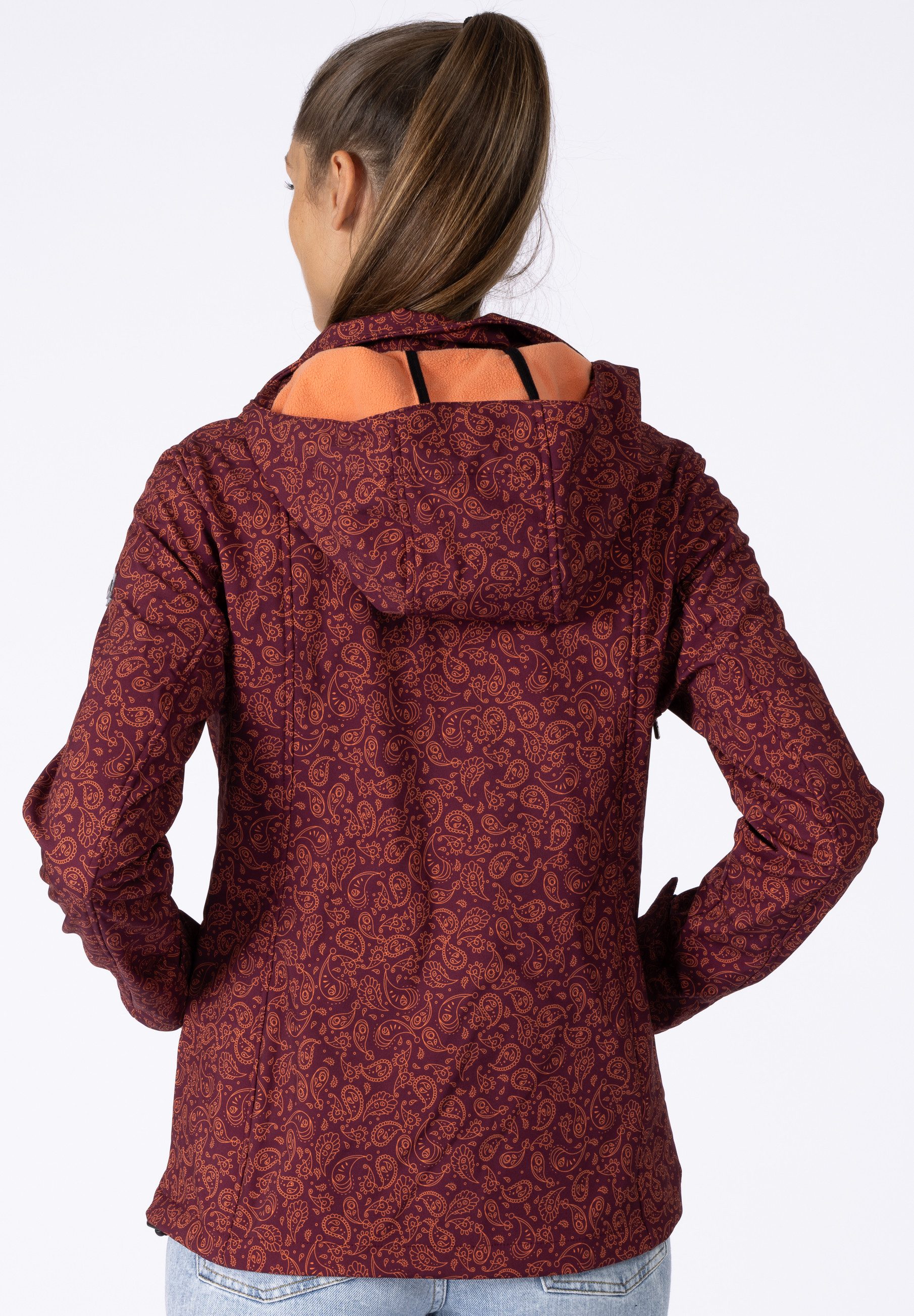 DEPROC Active Softshelljacke SUN PEAK II WOMEN mit abnehmbarer Kapuze