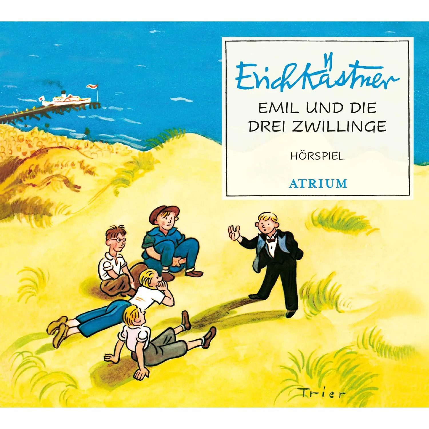 Atrium Hörspiel Emil und die drei Zwillinge
