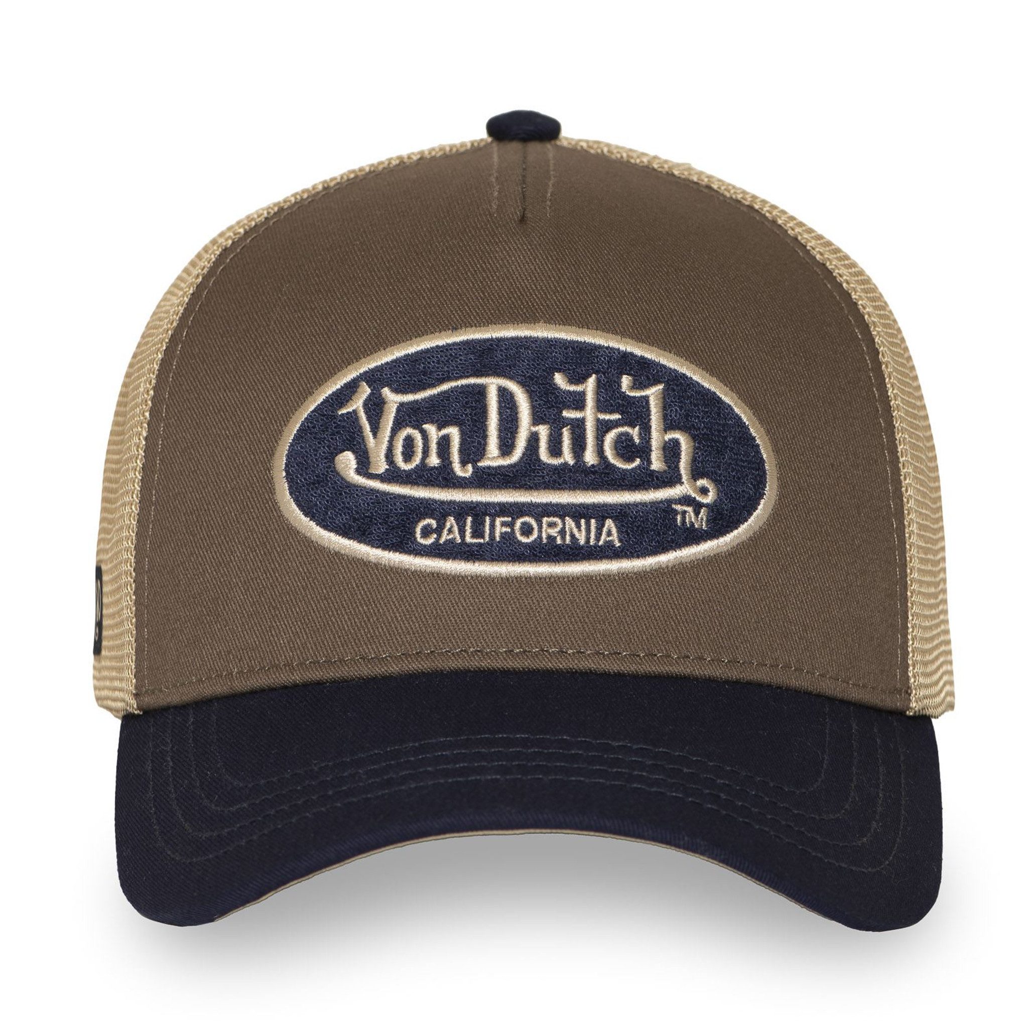 Von Dutch Trucker Cap Von Dutch Originals Trucker Cap - CALIFORNIA TERRY PATCH Mesh (Basecap, Basecap, Meshcap, Trucker Kappe)