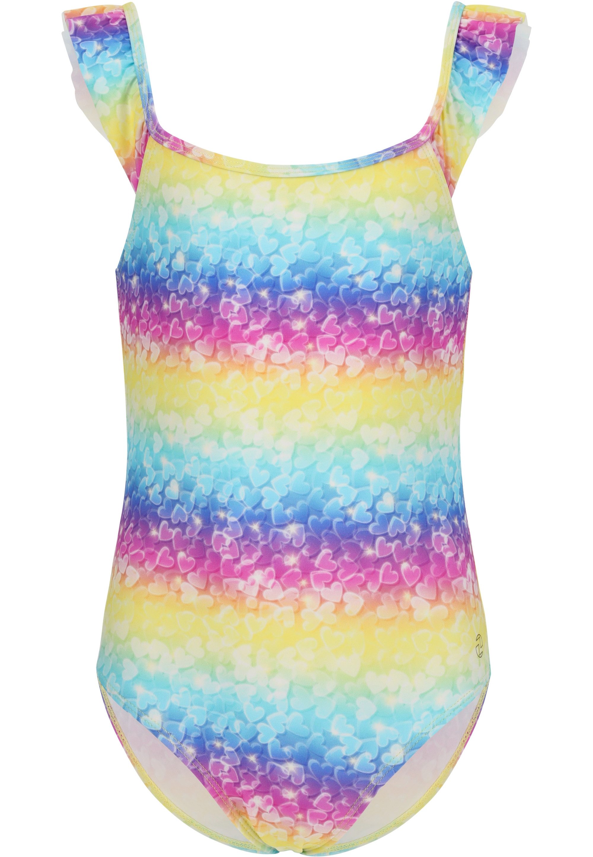 ZIGZAG Badeanzug Carly (1-St) mit modischem Rüschendesign