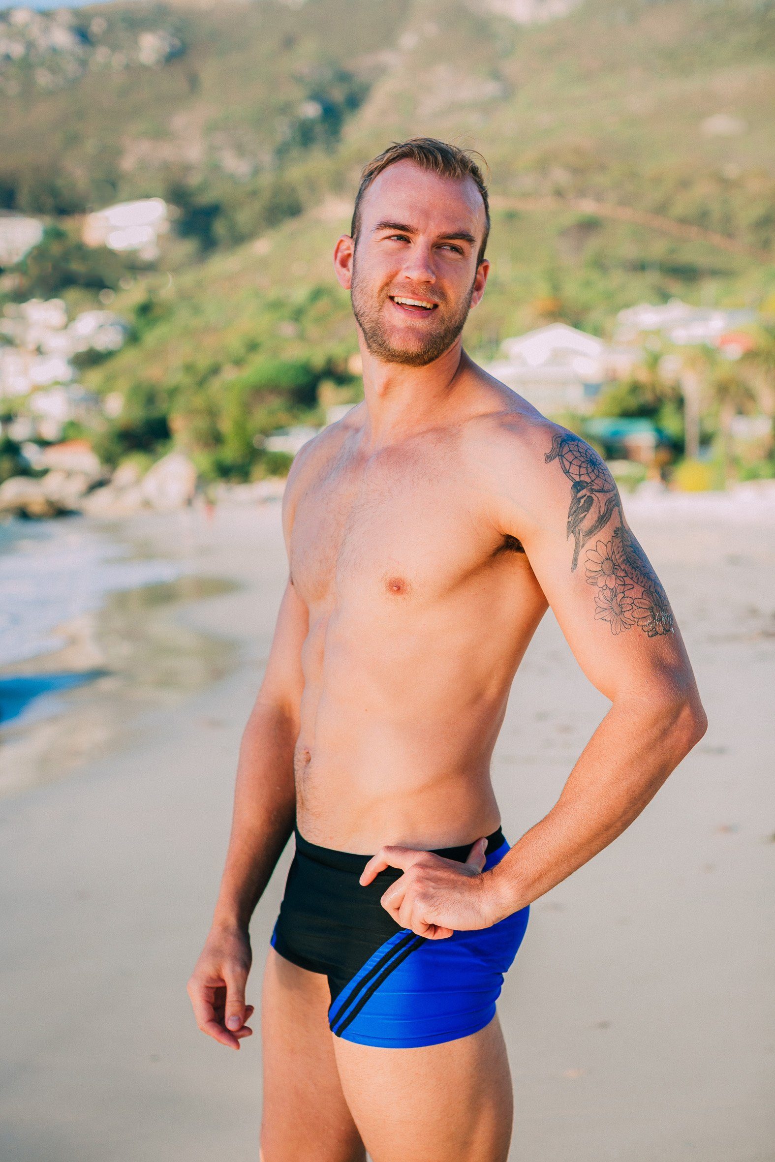 Luvanni Badehose Badehose Herren Schnelltrocknende Beachshorts TS7 TS8 Bade günstig online kaufen