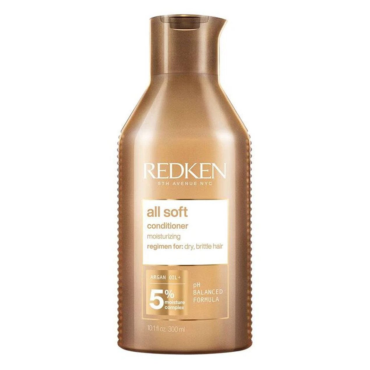 Redken Haarkur Redken All Soft Conditioner 300 ml mit Argan-Öl für trockenes & spröde, 1-tlg., Professionelle Salonprodukt