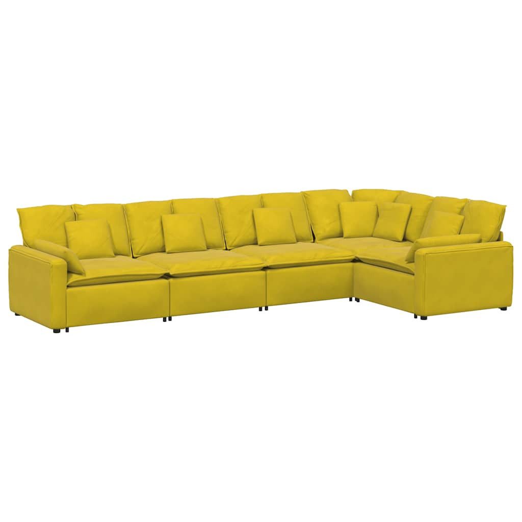 vidaXL Sofa Modulares Sofa mit Kissen günstig online kaufen